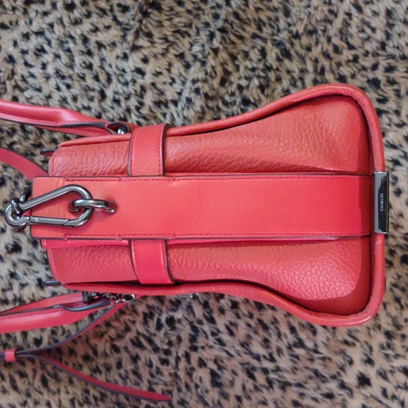 Coach Pebbled Swagger 27 Bag - Picture 7 of 11